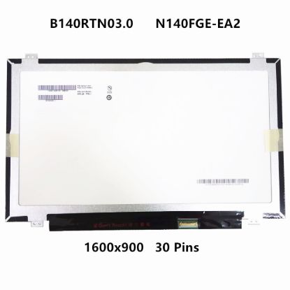 For N140FGE-E41 Display HD+ 1600x900 14 inch 30 Pins