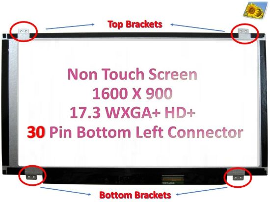 HP 17-X020NR W2M97UA LED LCD Screen HD+ 1600x900 TESTED WARRANTY Display