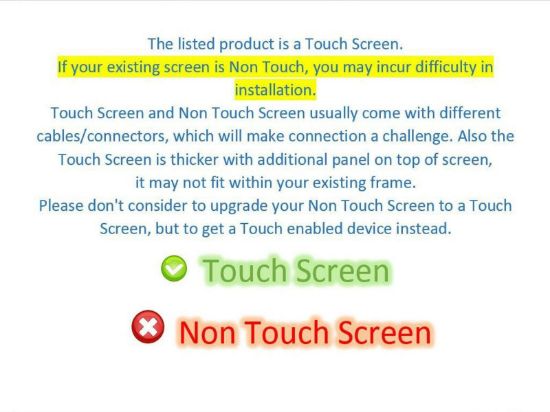 NT140WHM-T00 For hp 14-dq0011dx Touch lcd screen Display Digitizer Replacement