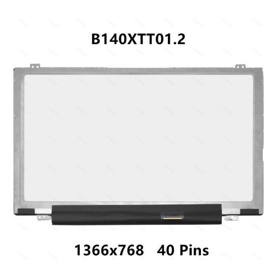 For B140XTT01.2 Display HD 1366x768 14 inch 40 Pins