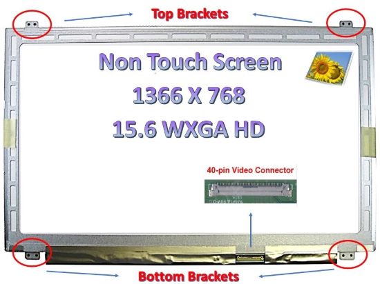 15.6" WXGA LED LCD Display Screen For Lenovo ideapad P500 20210 laptop