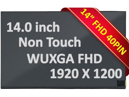 14.0" WUXGA Laptop LCD Screen LP140WU1-SPB1/NE140WUM-N62/MNE007JA1-2/B140UAN02.1