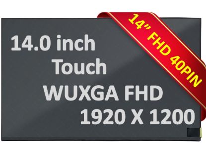 Lenovo FRU 5D10V82399 PN SD10Z34935 Touch 40pin FHD LCD Screen