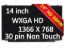 N140BGA-EA4 REV.C2 New for Laptop LCD Screen LED for 14" HD WXGA Display New
