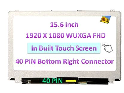 NV156FHM-N34 NEW 15.6" WUXGA FHD LAPTOP LED LCD TOUCH SCREEN GLASS DISPLAY
