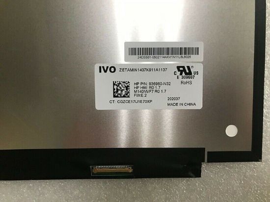 M140NVF7 R0 1.7 Replacement Display 14" FHD IPS 120HZ LCD LED Screen (Exact)