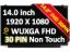 New LCD Screen for LP140WF6(SP)(M1) IPS FHD 1920x1080 Display 14.0"