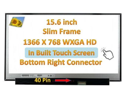 Lenovo Ideapad 3 15IML05 81WR 81WR0007US 15.6" HD LCD Touch Screen Assembly
