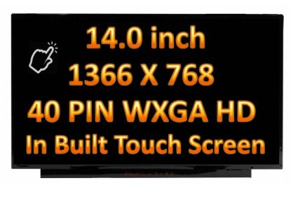 14.0" for HP Chromebook 14A-NA0231NR 14A-NA0240NR LCD Touch Screen Display 40pin
