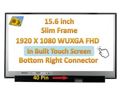 NV156FHM-T01 V8.1 New 15.6" FHD IPS Touch Screen LED LCD Display For BOE P/N