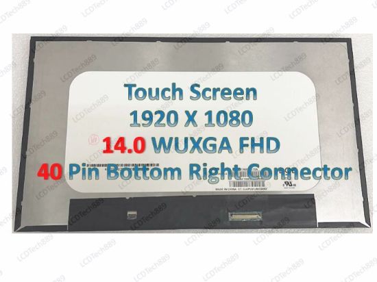 N140HCN-E5B 14 inch EDP 40pin FHD IPS narrow edge LED LCD laptop touch screen