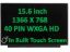 New Display for HP 15-fc0025tg 15-fc0030tg LCD Touch Screen 15.6" HD 15z-fc000
