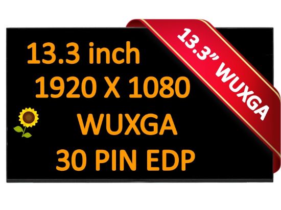 New Dell DV56T 0DV56T 13.3" WUXGA FHD Laptop LED LCD Screen Matte Non-Touch