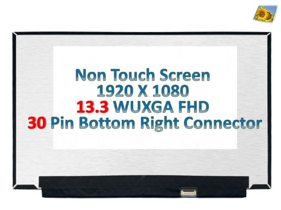 New Lenovo ThinkPad L13 LCD Screen 13.3" FHD IPS 02DA371 SD10M34136 M133NWF4 RA