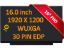 Lenovo Ideapad Slim 5 16IRL8 82XF FHD+ LCD Screen LED 1920x1200 Matte 16" 30 pin