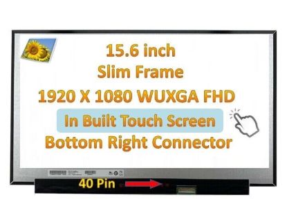 New Dell PN DP/N HX3K8 0HX3K8 NV156FHM-T06 Touch IPS LCD Screen FHD 1920x1080