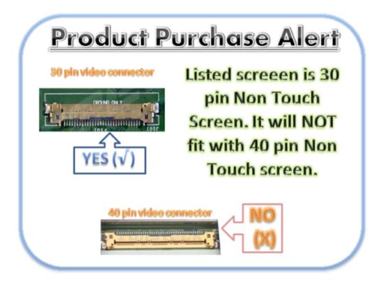 Dell Latitude 5520 P104F 15.6" LCD Screen HD Display NT156WHM-N46 0W93R4 New