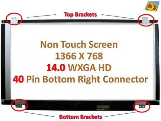 LP140WHU(TL)(B3) LCD Screen Glossy HD 1366x768 Display 14.0"