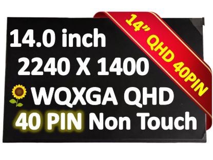New/Orig Lenovo ThinkPad T14 P14s Gen 3 Lcd Screen WUXGA+ 2.2K No-Touch eDP-40ps
