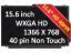 NEW 15.6" LED LCD SCREEN FOR HP ENVY 6-1014NR