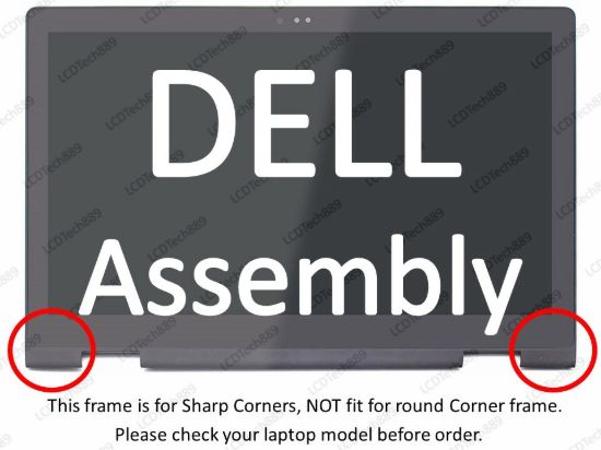 Dell 83GMN New 13.3" Inspiron 13 5378 Touch Digitizer FHD LCD Screen Assembly
