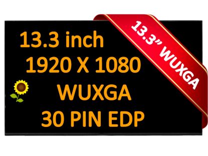 13.3" FHD Led Lcd Screen For Dell Latitude 5320 5330 5340 Laptops FG4NW
