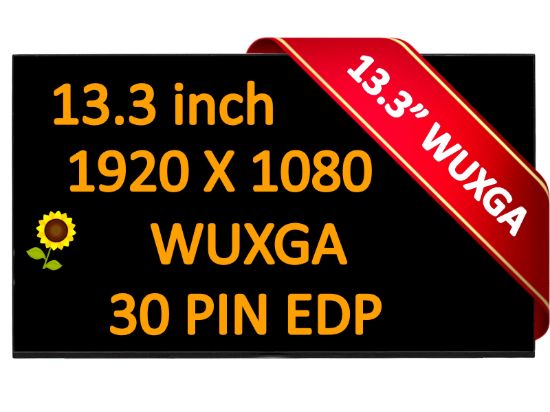 13.3" FHD Led Lcd Screen For Dell Latitude 5320 5330 5340 Laptops FG4NW