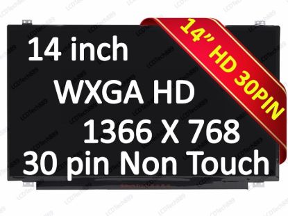 14.0" 30pin HD LCD LED Screen For Dell Latitude 3470 P63G E5470 P62G E7470 P61G