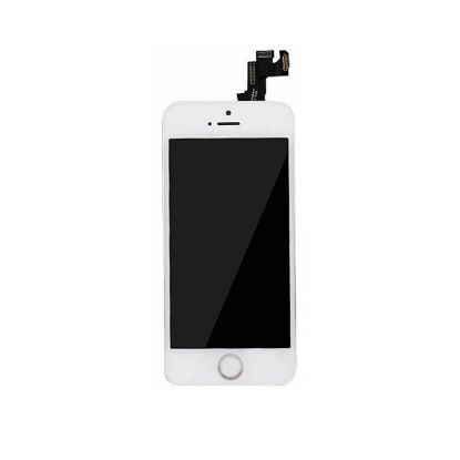 iPhone 5 White LCD Assembly and Touch Screen Glass Digitizer Replacement for 5