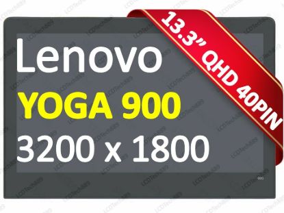 For 13.3" 3200x1800 Lenovo Yoga 900 13ISK2 LCD Screen Touch Digitizer Assembly