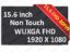 BOE PV156FHM-N30 FHD IPS LCD Screen 30 pin Matte LED Display
