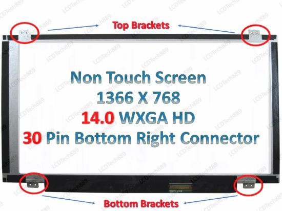 14 Slim WXGA HD 1366x768 EDP LED Screen 30 Pin for Lenovo B40-70 80F3