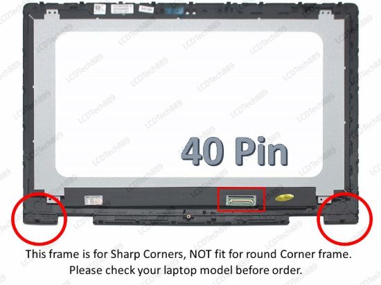 Dell 83GMN New 13.3" Inspiron 13 5378 Touch Digitizer FHD LCD Screen Assembly