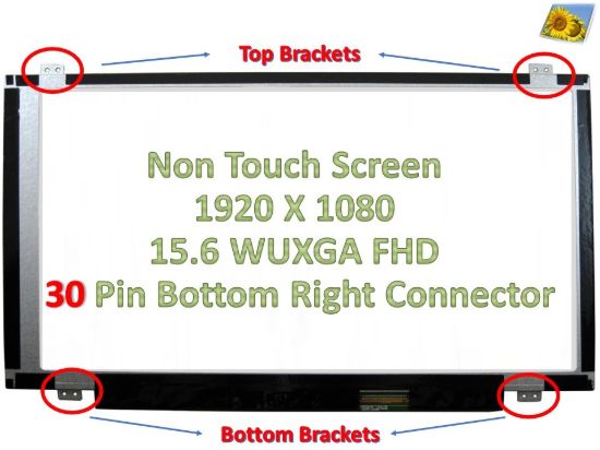 15.6" FHD IPS laptop LCD SCREEN for Dell Latitude 15 5580 5590 BOE06B5 non-touch
