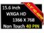 15.6 Replacement HP ProBook 6550B 15.6" Laptop LED Screen HD Display