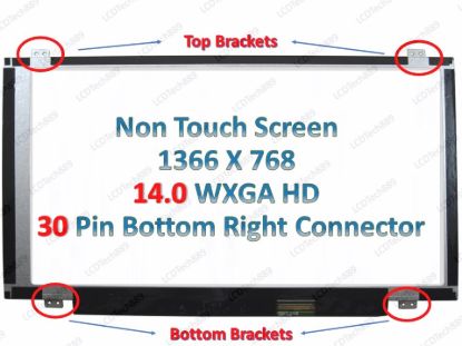 New Asus 18010-14044600 14" Non-Touch LCD LED Screen NT140WHM-N49 1366*768