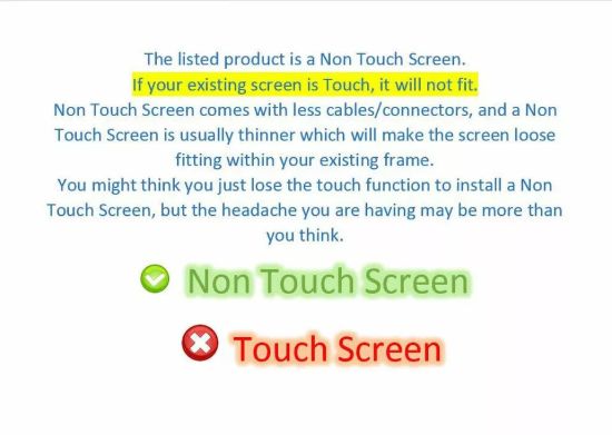 Lenovo Ideapad 130-15IBK LCD Screen laptop HD 1366x768 Display 15.6" Non Touch