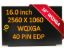 NEW 16" WQXGA laptop LED LCD screen for Lenovo SD11B60608 replacement display