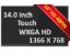 New 14" WXGA Laptop LED LCD Screen NT140WHM-T05 Touch display panel