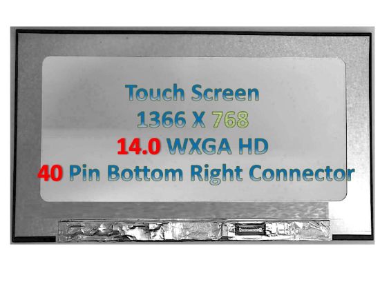 New 14" WXGA Laptop LED LCD Screen For HP N26437-L91 Touch display panel