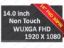 HP SPS M52487-001 14.0" IPS FHD Display Screen Panel matte AG