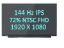 New 15.6" 144Hz FHD LCD LED IPS Screen Fits Acer Model# N20C3 Gaming Display
