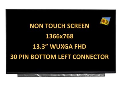 13.3" Led LCD Full Hd Screen Panel Innolux N133hce-gp1 Rev C2 Dell Pn 0w64cw