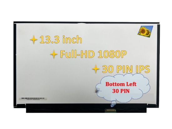 13.3" Led LCD Full Hd Screen Panel Innolux N133hce-gp1 Rev C2 Dell Pn 0w64cw