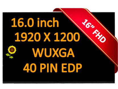 B160UAN01.Q FHD 40 pin LCD raw panel 16.0 WUXGA 400nit 1920*1200 EDP NEW 165HZ