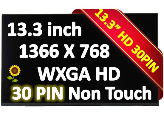 New 13.3" HD LED LCD Screen Display Panel for Dell Latitude 3301 1366x768 P114G