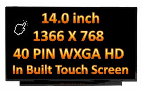 NT140WHM-T01 V8.0 B140XTK01.2 L62005-001 For hp 14-ds 14-da touch screen HD LCD
