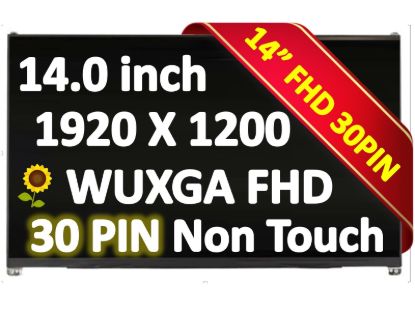 New Dell DP/N 0GC2FN GC2FN 14" WUXGA FHD Non-Touch Laptop LCD LED Screen Panel