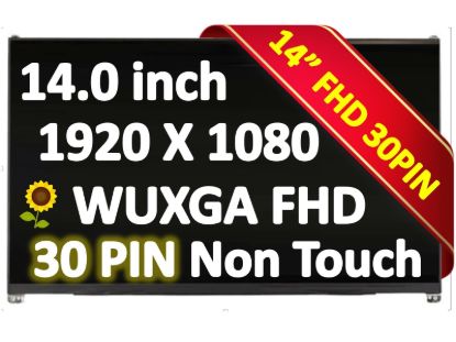 New Dell DP/N 0RWKV1 RWKV1 14" WUXGA FHD Non-Touch Laptop LCD LED Screen Panel