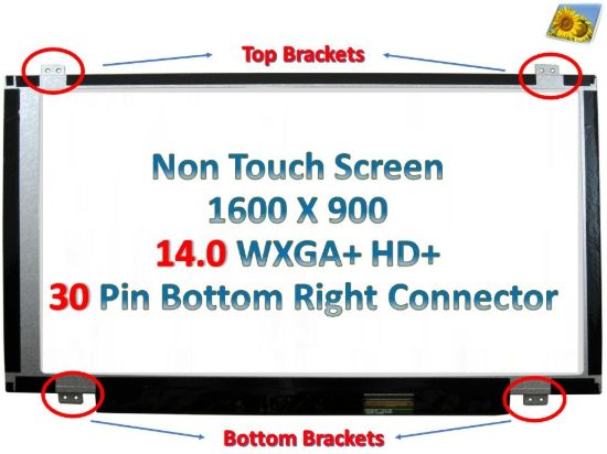 LENOVO 18200903 LAPTOP LED LCD Screen B140RTN03.0 14.0 WXGA++ Bottom Right